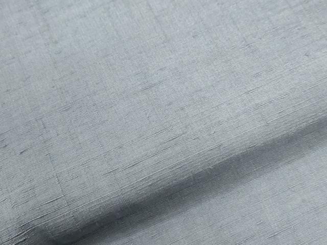 平和屋着物●結城紬　色無地　淡藤色　正絹　逸品　CABM4400yc