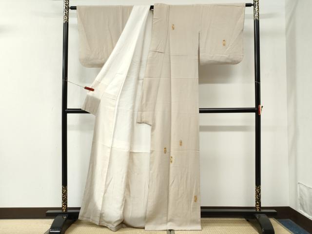 平和屋着物●訪問着　舞花文　金彩　正絹　逸品　CABM4426yc