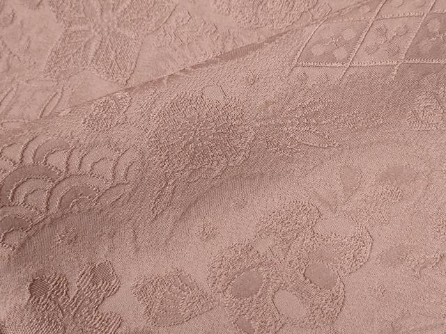 平和屋着物●豪華色留袖　辻が花地紋　退紅色　正絹　逸品　CABM4435yc