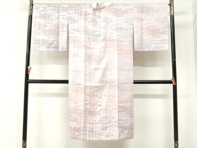 平和屋着物●長襦袢　無双仕立て　霞地紋　暈し染め　やまと金ラベル　正絹　逸品　未使用　CABM4453yc