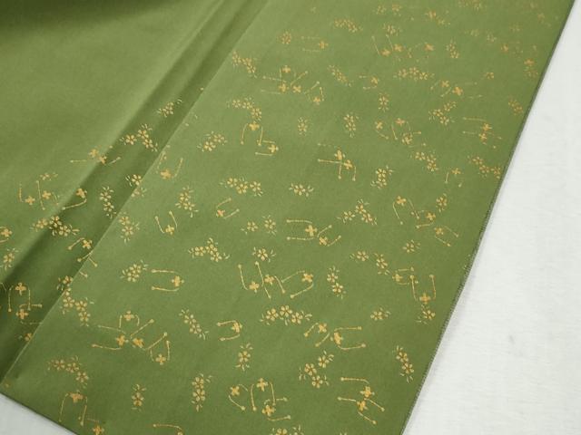 平和屋着物●色留訪問着　本場染大島紬　冊子人物楓文　正絹　逸品　CABM4464yc