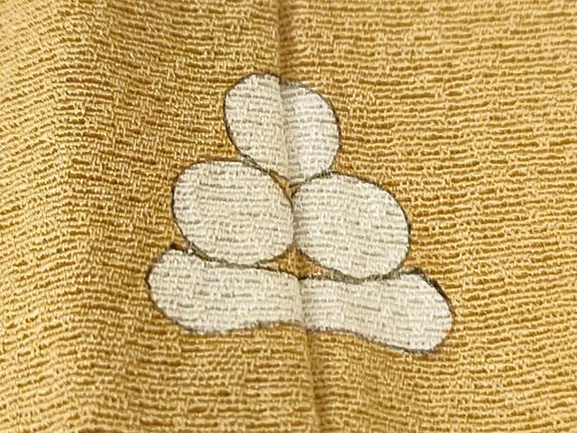 平和屋着物●豪華色留袖　総刺繍　草花文　金糸　正絹　逸品　CABM4474yc