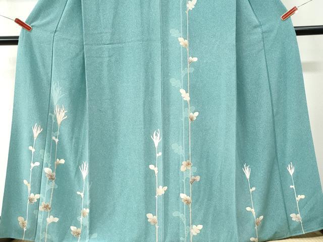 平和屋着物●訪問着　駒刺繍　裏菊　正絹　逸品　CABM4499yc