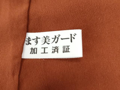 平和屋着物●江戸小紋　格子　正絹　逸品　CABM4503yc