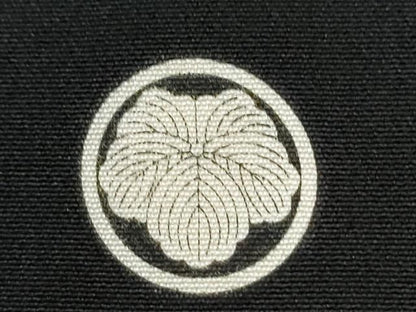 平和屋着物●豪華黒留袖　友禅　作家物　遠山草花文　正絹　逸品　CABM4575yc