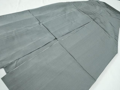 平和屋着物●男性　行灯袴　間道　正絹　逸品　CABM4576yc