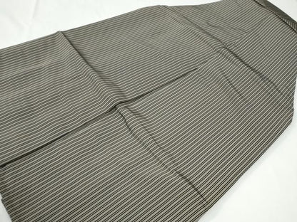 平和屋着物●男性　行灯袴　間道　正絹　逸品　CABM4577yc