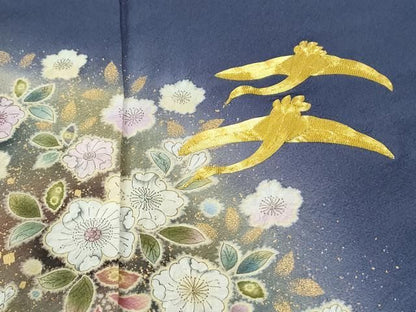 平和屋着物●豪華色留袖　駒刺繍　辻が花　暈し染め　金彩　正絹　逸品　未使用　CABM4587yc