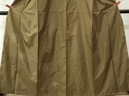 平和屋着物●色留訪問着　本場大島紬　毬舞花文　正絹　逸品　CABM4591yc