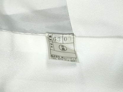 平和屋着物●豪華黒留袖　牡丹舞桜文　暈し染め　金彩　ロング丈　正絹　逸品　CABM4609yc