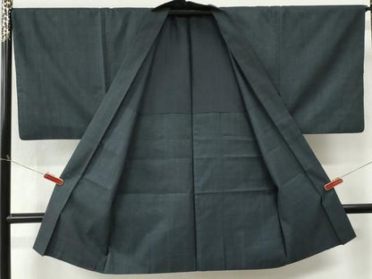 平和屋着物●男性　本場大島紬　アンサンブル　100亀甲　総詰め　正絹　逸品　CABM4617yc