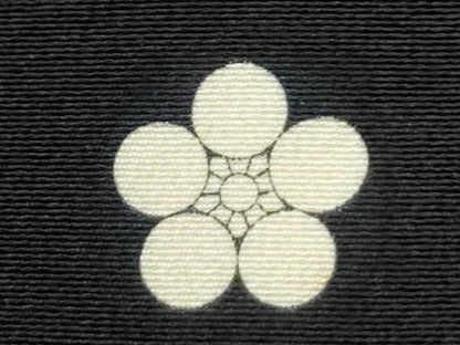 平和屋着物●本加賀友禅作家　西村央　黒留袖　几帳風景草花文　さが美扱い　正絹　逸品　CABM4622yc