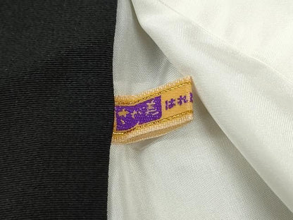 平和屋着物●本加賀友禅作家　西村央　黒留袖　几帳風景草花文　さが美扱い　正絹　逸品　CABM4622yc