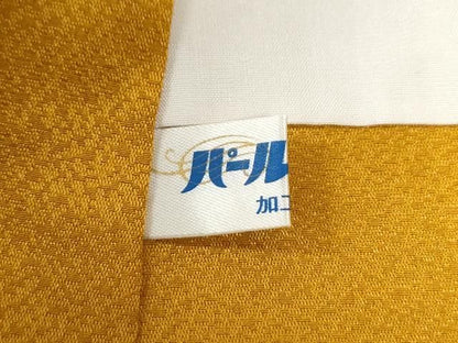 平和屋着物●豪華振袖・長襦袢セット　刺繍　牡丹枝垂れ花松文　金彩　半衿刺繍　正絹　逸品　CABM4638yc