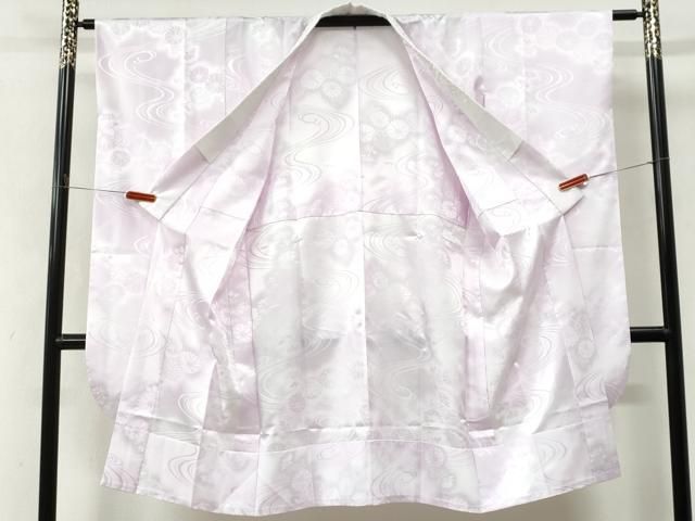 平和屋着物●豪華振袖・長襦袢セット　雪輪宝尽くし舞花文　暈し染め　金彩　正絹　逸品　CABM4640yc