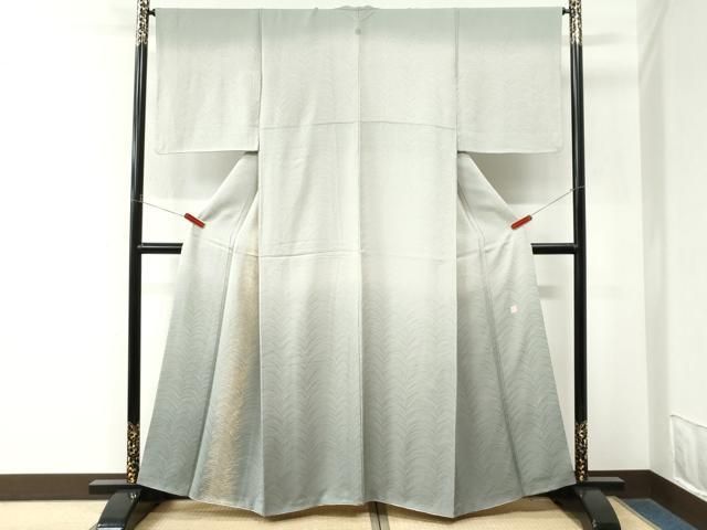 平和屋着物●皇室献上作家　北出与三郎　訪問着　草木文　暈し染め　金彩　正絹　逸品　CABM4655yc