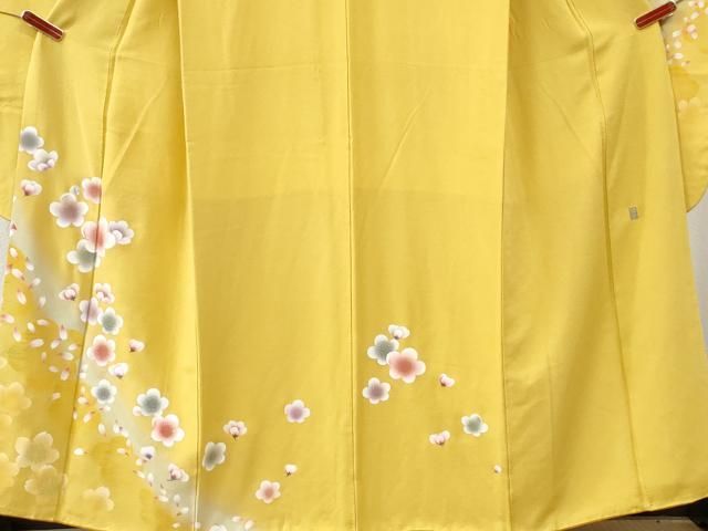 平和屋着物●豪華振袖　作家物　梅　暈し染め　正絹　逸品　CABM4661yc