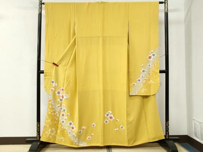 平和屋着物●豪華振袖　作家物　梅　暈し染め　正絹　逸品　CABM4661yc