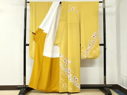 平和屋着物●豪華振袖　作家物　梅　暈し染め　正絹　逸品　CABM4661yc