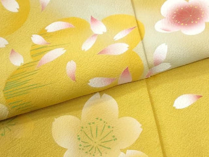 平和屋着物●豪華振袖　作家物　梅　暈し染め　正絹　逸品　CABM4661yc