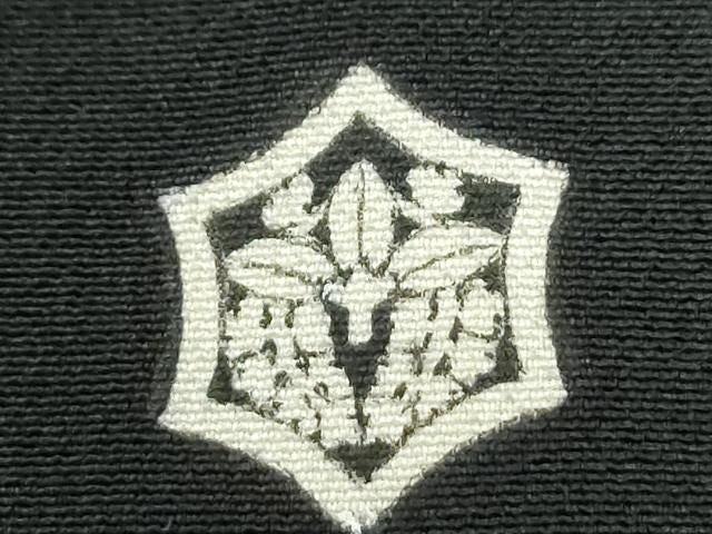 平和屋着物●本加賀友禅作家　押田正義　黒留袖　扇面鳳凰亀甲花文　正絹　逸品　CABM4682yc