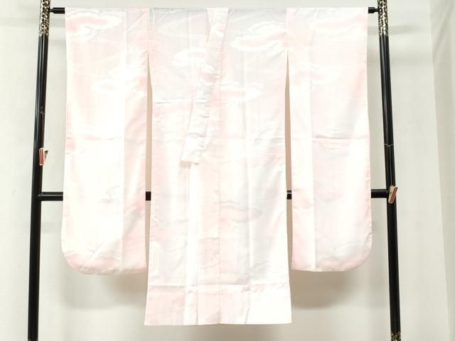 平和屋着物●豪華振袖・長襦袢セット　駒刺繍　宝尽くし花唐草文　金彩　正絹　逸品　CABM4702yc