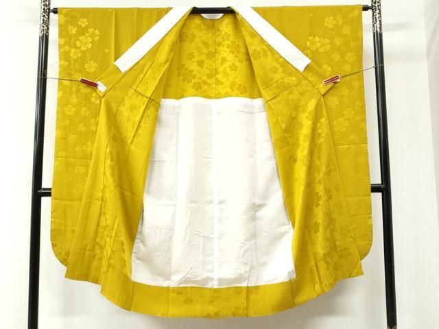 平和屋着物●豪華振袖・長襦袢セット　駒刺繍　霞枝花文　暈し染め　金彩　やまと誂製　正絹　逸品　CABM4721yc