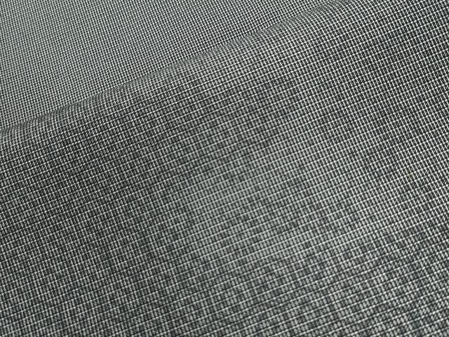 平和屋着物●訪問着　本塩沢　霞麻の葉吉祥文　ロング丈　正絹　逸品　未使用　CABM4727yc