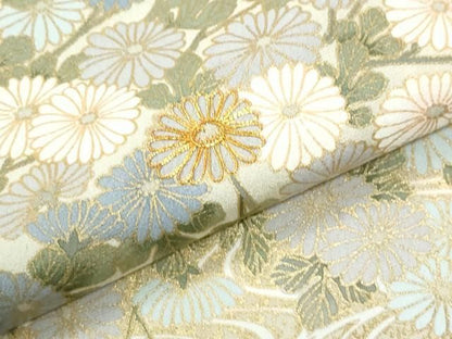 平和屋着物●豪華色留袖　駒刺繍　流水枝垂れ柳枝花文　暈し染め　金彩　正絹　逸品　CABM4746yc