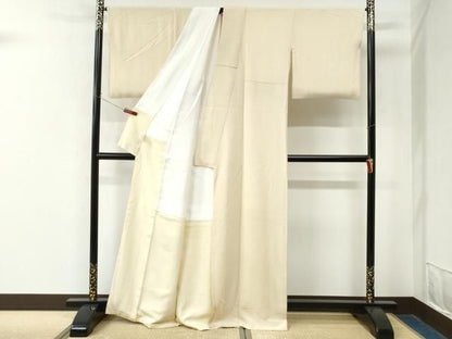 平和屋着物●庭野三樹夫　江戸小紋　角通し　正絹　逸品　CABM4758yc