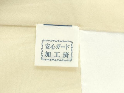 平和屋着物●庭野三樹夫　江戸小紋　角通し　正絹　逸品　CABM4758yc