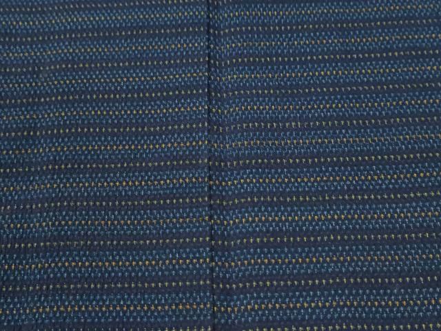 平和屋着物●白鷹お召　訪問着　間道　正絹　逸品　CABM4770yc