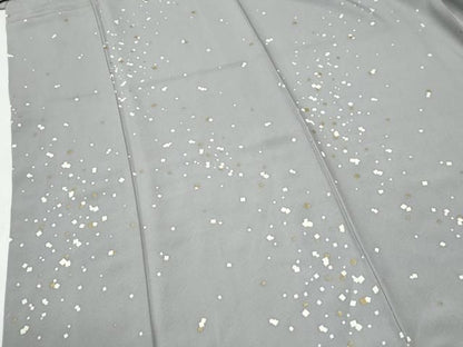 平和屋着物●上質な小紋　箔散らし　金彩　正絹　逸品　CABM4777yc