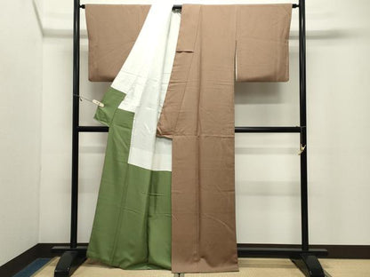 平和屋着物●江戸小紋　鮫小紋柄　ますいわ屋扱い　正絹　逸品　CABM4803gh