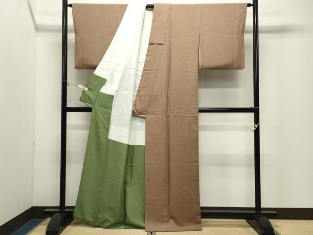 平和屋着物●江戸小紋　鮫小紋柄　ますいわ屋扱い　正絹　逸品　CABM4803gh