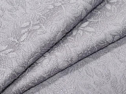 平和屋着物●上質な色無地　舞葉地紋　薄色　正絹　逸品　CABM4829gh