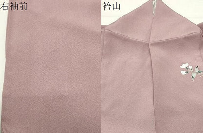 平和屋着物●訪問着　友禅　作家物　風景花文　正絹　逸品　CABM4908gh