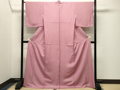 平和屋着物●江戸小紋　角通し　ロング丈　正絹　逸品　未使用　CABM4918gh