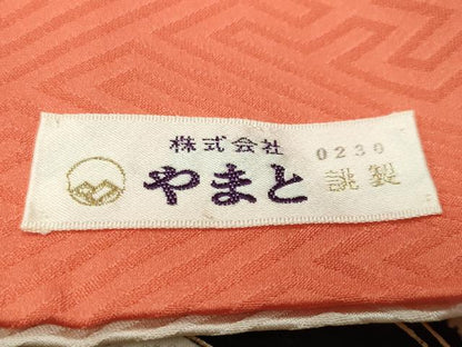平和屋着物●豪華振袖　駒刺繍　御所車花文　金彩　やまと誂製　正絹　逸品　CABM4942gh