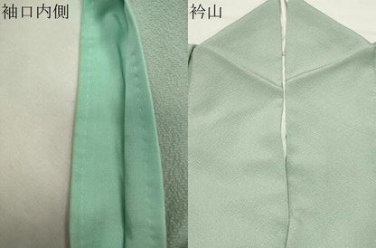 平和屋着物●訪問着　友禅　横笛花文　暈し染め　正絹　逸品　CABM4976gh