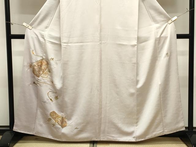 平和屋着物●金彩友禅　卓越技能者・名工・和田光正　訪問着　文箱花文　暈し染め　金銀彩　正絹　逸品　CABM4977gh