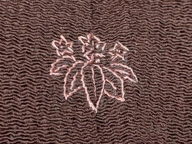 平和屋着物●訪問着　刺繍　跳兎　暈し染め　金彩　鬼しぼ縮緬　正絹　逸品　CABM4986gh