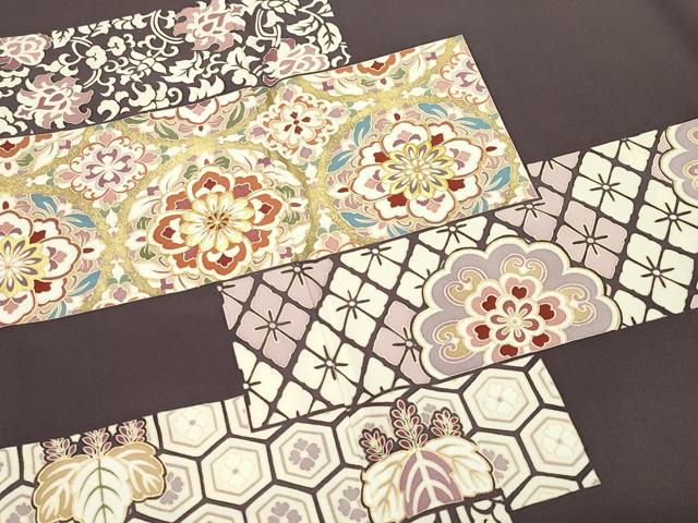 平和屋着物●豪華色留袖　駒刺繍　正倉院花唐草文　金彩　正絹　逸品　CABM4992gh