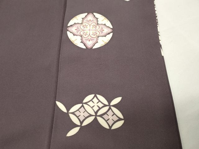 平和屋着物●豪華色留袖　駒刺繍　正倉院花唐草文　金彩　正絹　逸品　CABM4992gh