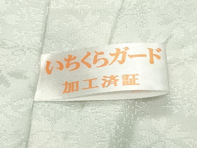 平和屋着物●長襦袢　無双仕立て　斜線舞桜地紋　暈し染め　正絹　逸品　CABM5014gh