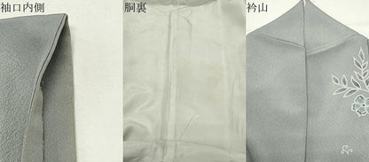 平和屋着物●小林文次郎　訪問着　花鳥文　暈し染め　正絹　逸品　CABM5019gh