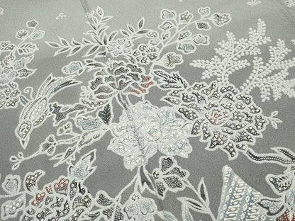平和屋着物●小林文次郎　訪問着　花鳥文　暈し染め　正絹　逸品　CABM5019gh