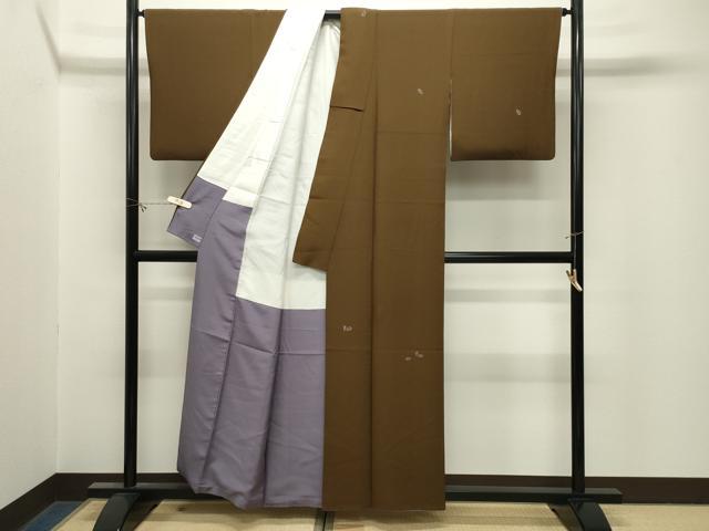 平和屋着物●世界的人形師　辻村寿三郎　ジュサブロー　訪問着　舞桜文　銀彩　高島屋扱い　正絹　逸品　CABM5024gh
