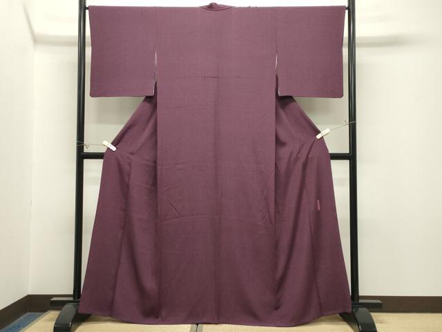 平和屋着物●重要無形文化財　人間国宝　中村勇二郎　江戸小紋　古代菊　正絹　逸品　CABM5035gh