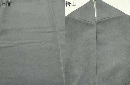 平和屋着物●江戸小紋　万筋　紫鼠色×深川鼠色　正絹　逸品　CABM5036gh